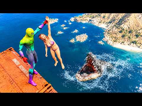 GTA 5 Spider-Man Ultimate Ragdoll Compilation | Euphoria Physics #32