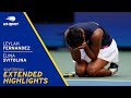 Leylah Fernandez vs Elina Svitolina Extended Highlights | 2021 US Open Quarterfinal