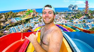 Visiting Perfect Day At Coco Cay Water Park! ALL Waterslides POV