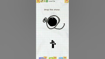 Stop the stone ? Draw 2 save, 🤔 #draw2save #shorts