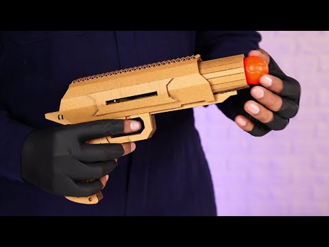 How to Make a Cardboard Gun【Free Fire】