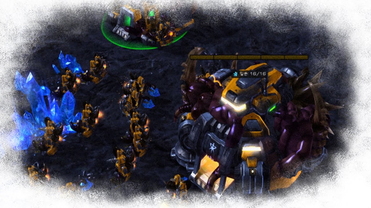 [스타2_유즈맵] Infested Terran vs T P Z - YouTube