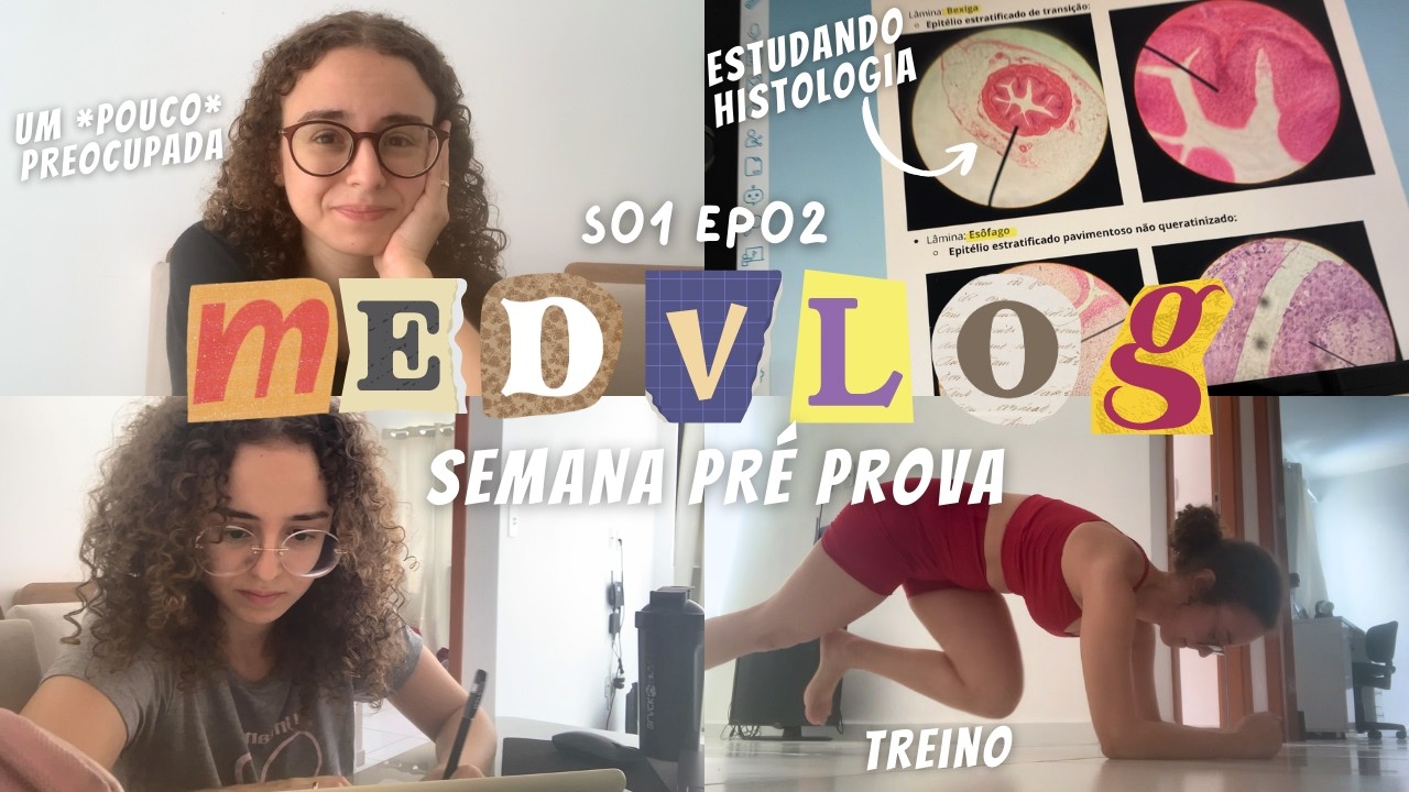 med vlog | desespero antes da primeira semana de prova da faculdade de medicina [S01 EP02]