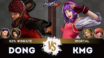 KOF XV ▰ DONG (/Duo Lon/Luong/Vice) 🆚 KMG (Hinako/Shermie/Athena) 🎞️Replay Match - 12/25