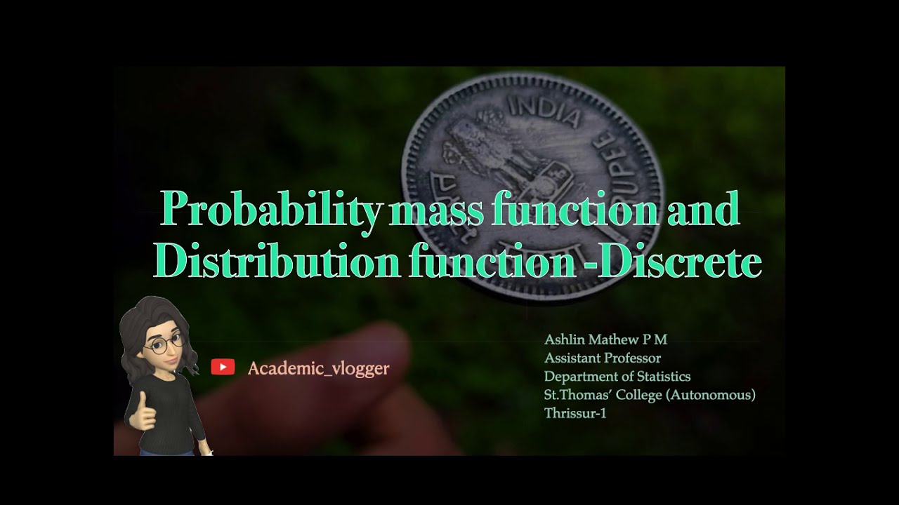 2.2 Discrete random variables | probability mass function and ...