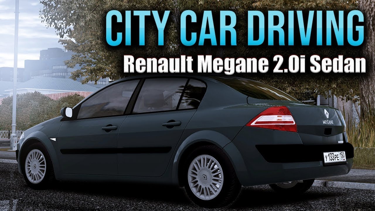 City car driving renault