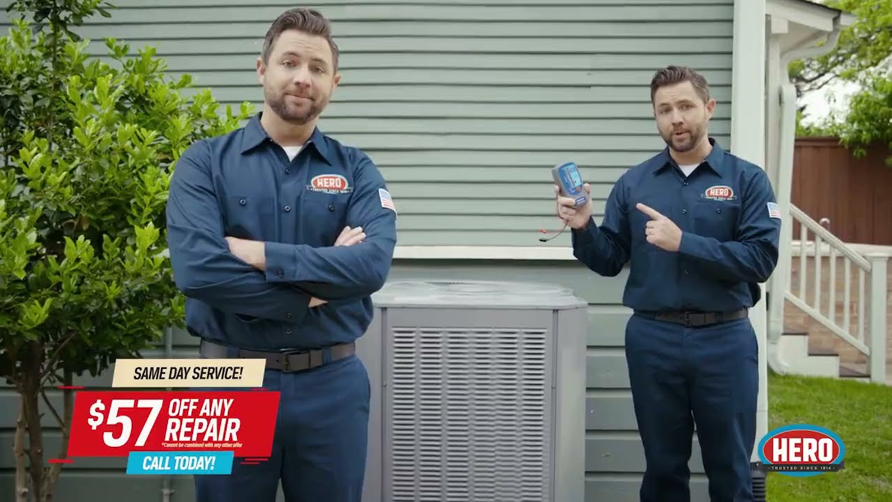 Hero Home Services: $57 Off A/C Repair