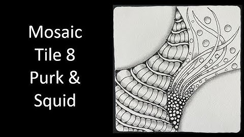 Mosaic Tile 8: Purk and Squid