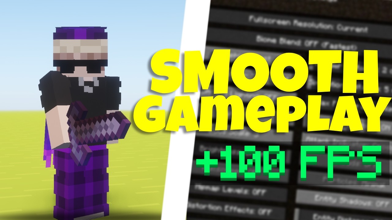 How to make your Minecraft gameplay SMOOTHER! - YouTube