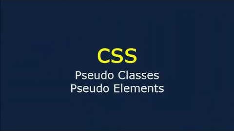 MSIT, NwSSU: WIS HTML-CSS Pseudo Class and Pseudo Element Tutorial