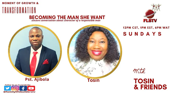 Becoming The Man She Want | Tosin Opeoluwa | Pst. Ajibola Fadeyi