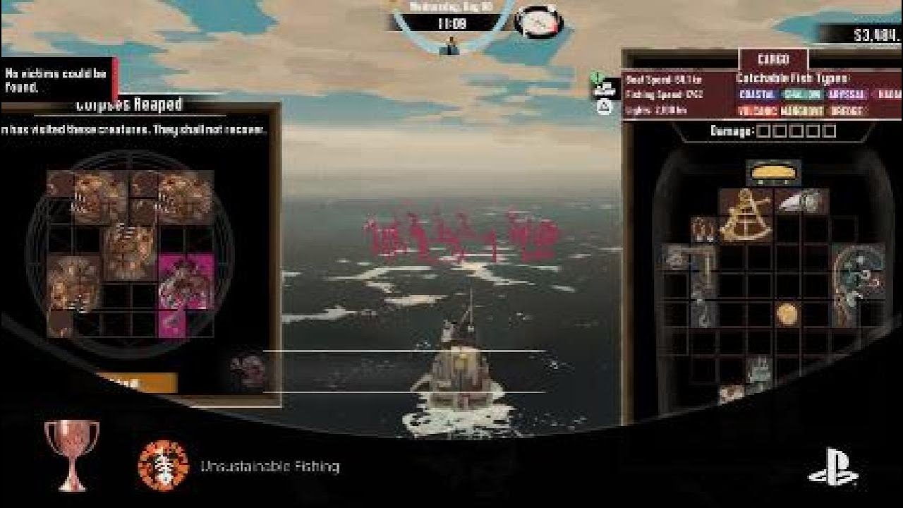 Unsustainable Fishing Dredge