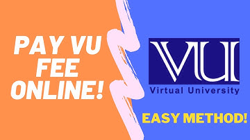 How to Pay Virtual University Fee Online 2023