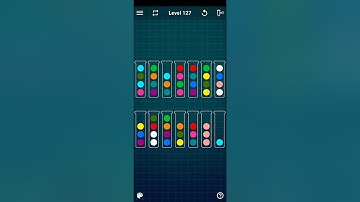 Ball Sort Puzzle - Color Sorting Games Level 127 Walkthrough Solution Android/iOS