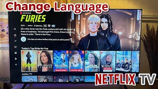 How to Change Language on Netflix on Smart TV