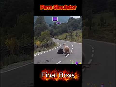 Farm Simulator Final Boss 😂💀#funnyshorts #comedy