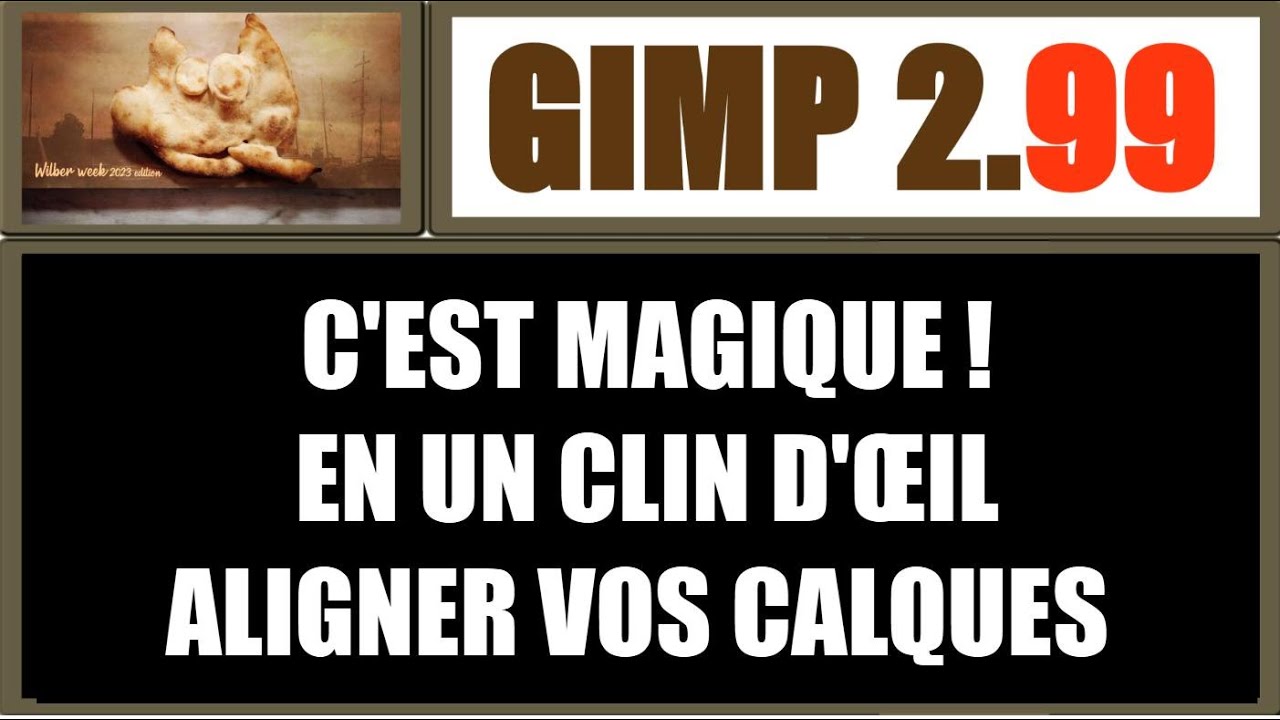 Lquidistance et les guides intelligents pour bien aligner vos calques dans GIMP 29918