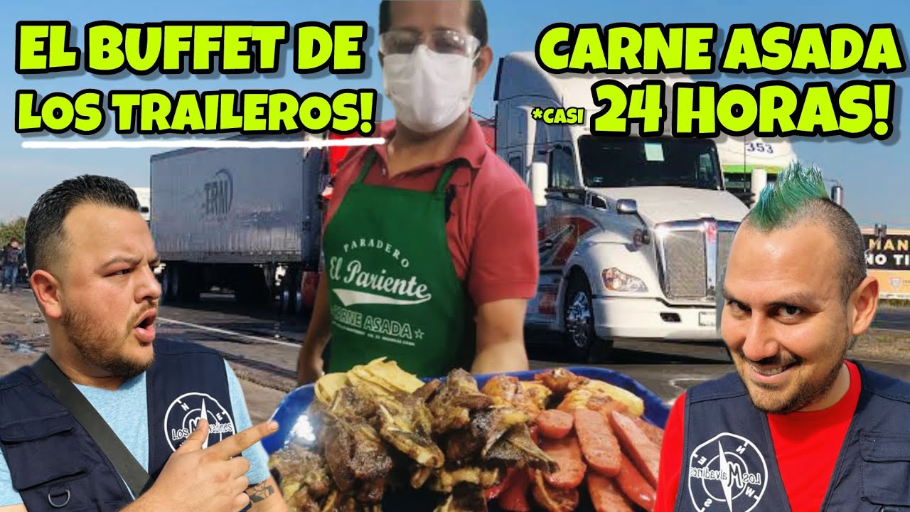 Un BUFFET de Carne Asada muy antiguo en la Carretera