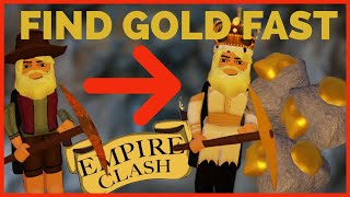 BEST spots to find MORE GOLD  (Roblox Empire Clash)