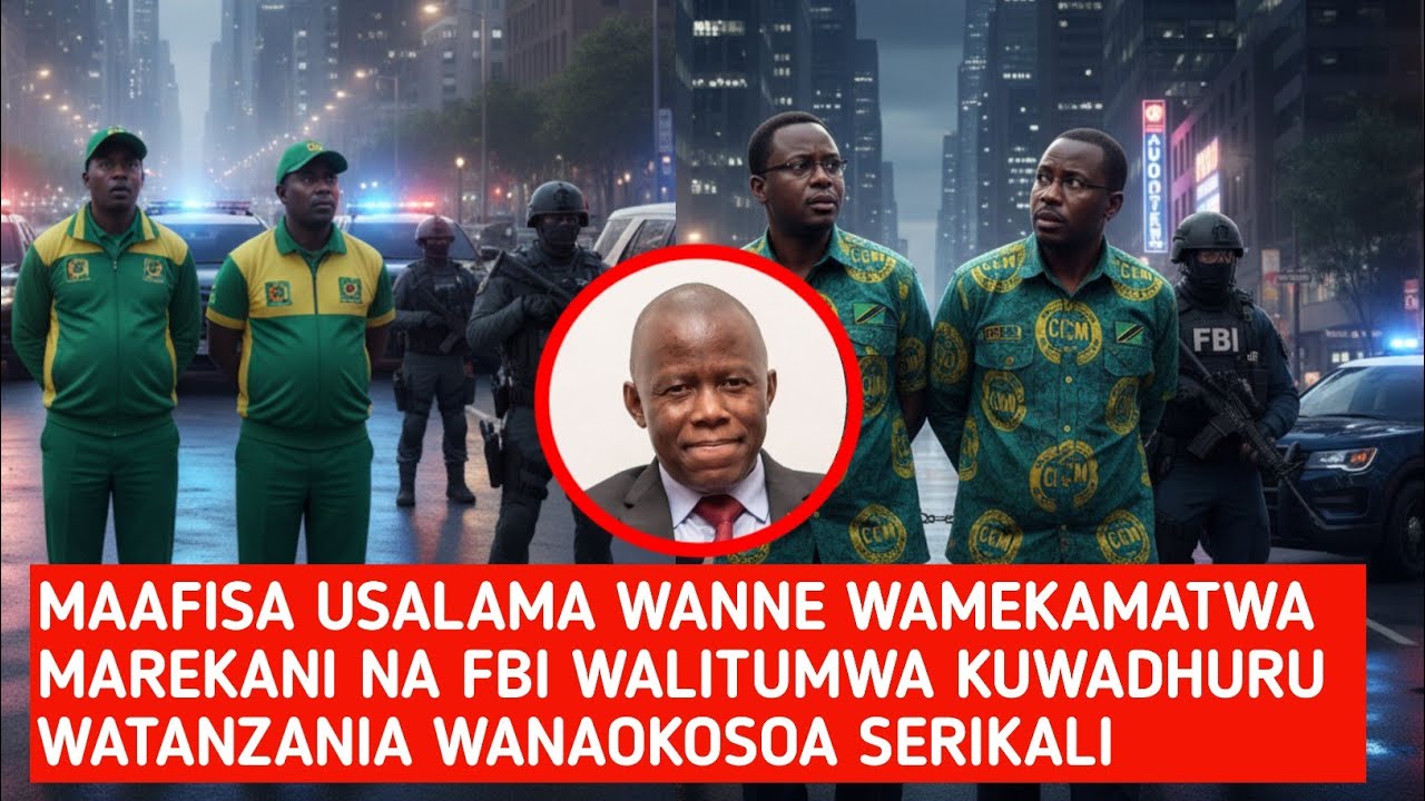 KIMEUMANA: MAAFISA USALAMA WANNE WALIOTUMWA KUWASAKA WAKOSOAJI WAKAMATWA MAREKANI NA FBI 