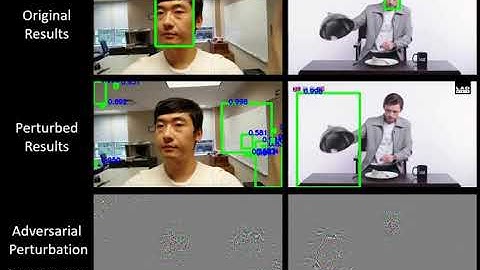 adversarial perturbation for face detection