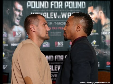 SERGEY KOVALEV VS. ANDRE WARD OFFICIAL PRESS CONFERENCE