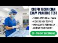 CBSPD Technician Exam Practice Test 2026: Pass Your CSPDT Certification On The First Try!