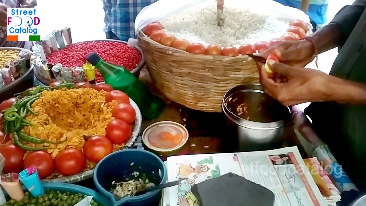 Roadside Bhel Puri | Bhel Puri Recipe | Bombay Bhel Puri Recipe | Calories Bhel Poori | Street Food | Street Food Catalog