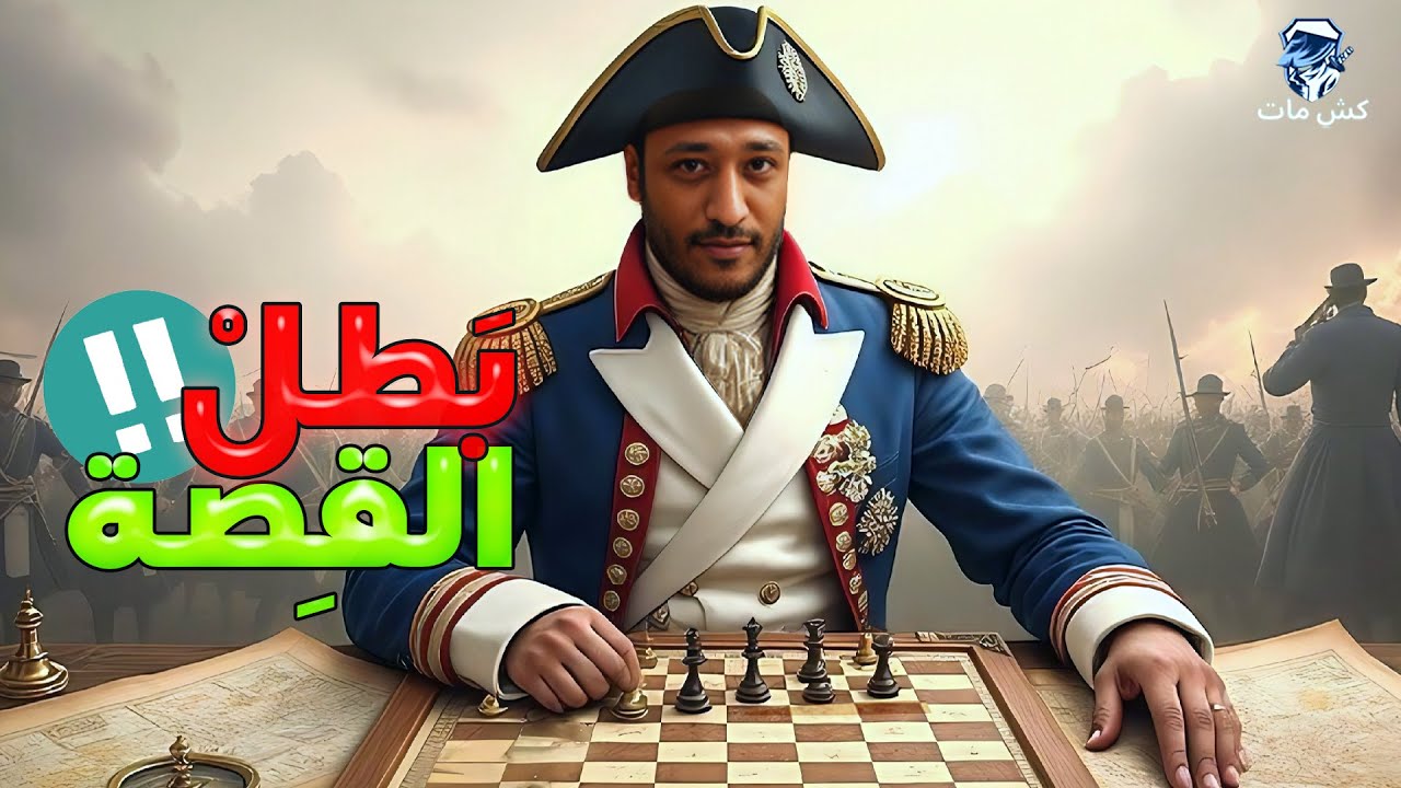 احنا بعيد اوووي  عن الشطرنج دة يا جدعااان 😂😂😂  - بطل القصه !!