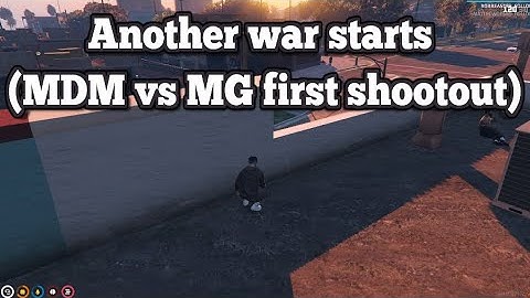 Another war starts (MDM vs MG first shootout) | No-Pixel 3.1