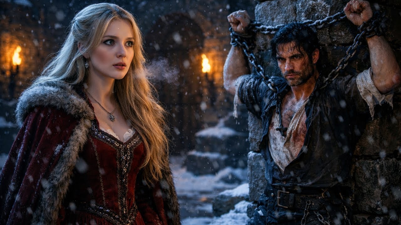 Fue Enviada al Norte para Casarse con el Hijo del Rey Alfa… Pero Encontró a un Hombre Encadenado