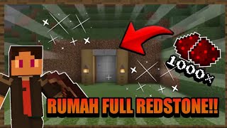 RUMAH INI PENUH DENGAN REDSTONE !! - MINECRAFT screenshot 5