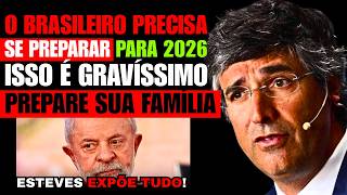 ANDRÉ ESTEVES QUEBRA O SILÊNCIO E FAZ ALERTA GRAVE SOBRE A ECONOMIA DO BRASIL