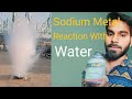 Reaction with sodium metalexpriment with sodium metal sciencechemistry rahul raj personal