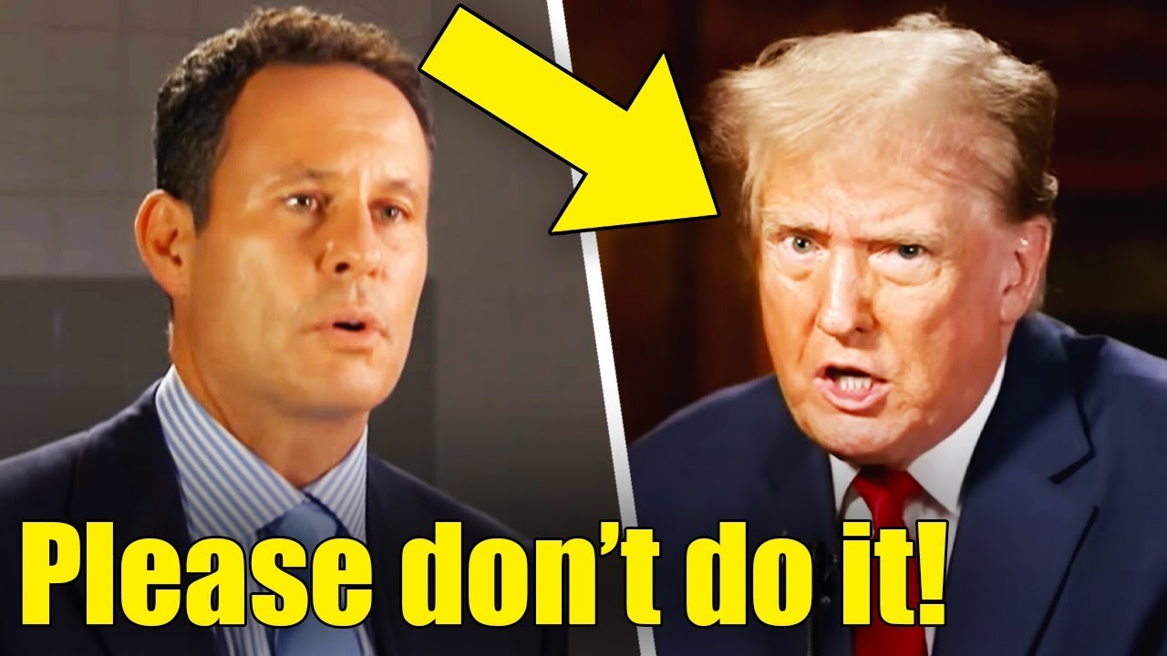 Fox News Host VISIBLY PANICS as Trump LOSES GRIP of Interview!