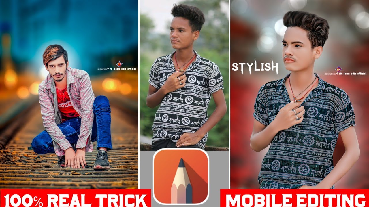 Stylish CB Photo Editing in Sketchbook | Cb photo editing in mobile 2022 APM Editor
