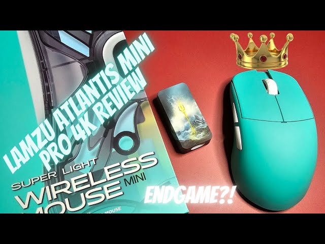 Lamzu Atlantis Mini Pro 4khz x @NachoCustomz review! Endgame 