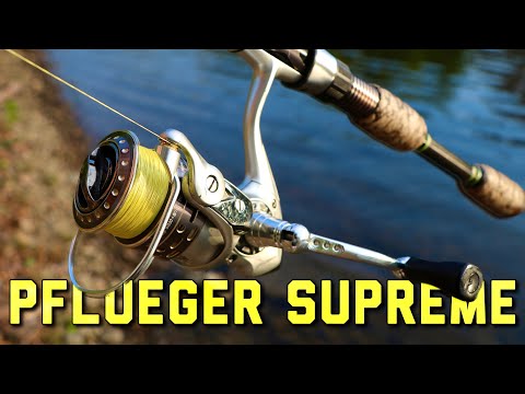 Pflueger Supreme Spinning reel Review- (Size 30 vs. 35) 