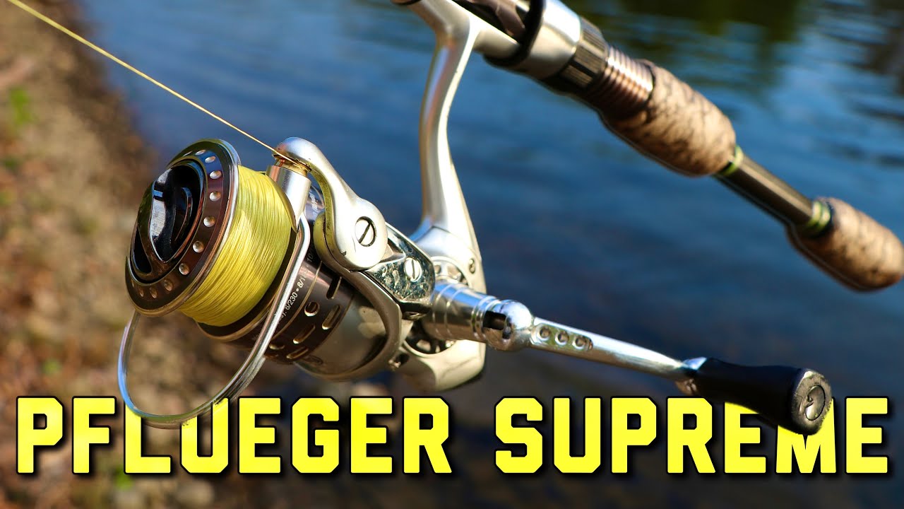 Pflueger Supreme Spinning reel Review- (Size 30 vs. 35) 