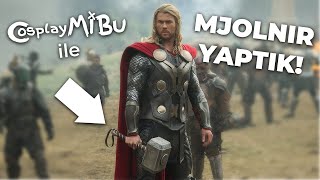 Thorun Çeki̇ci̇ Mjolniri̇ Yaptik W Cosplay Mibu