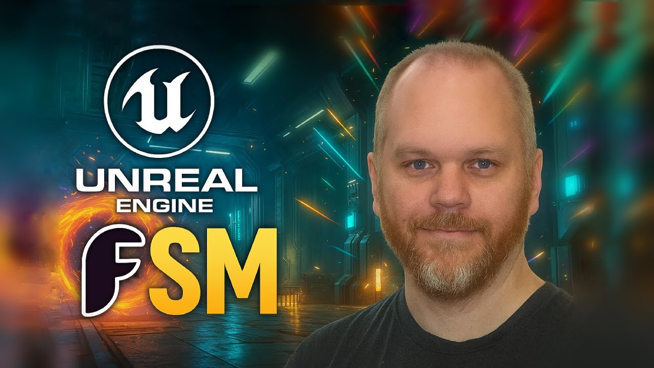 Unreal Engine Online Finite-State Machine (FSM) Character Control in C++ (Part 8 of X)