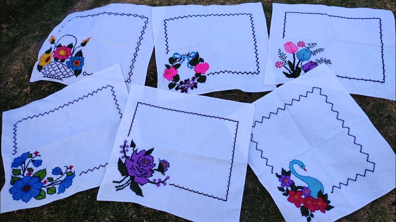 💝6 Servilletas De Recuerdo Con Grecas ⭐