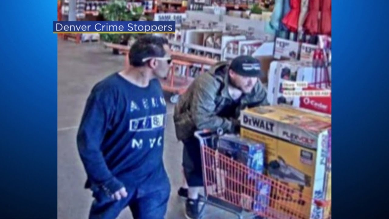 Denver Police Looking For Home Depot Thieves - YouTube