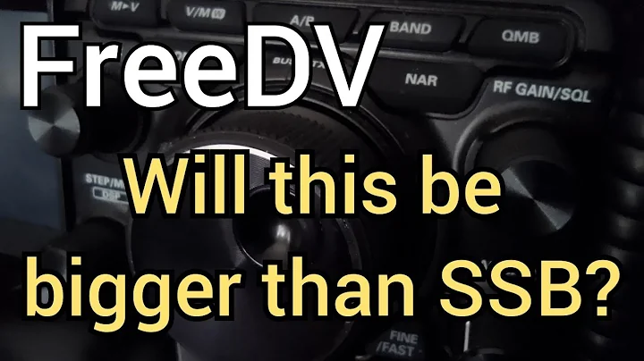What Is FreeDV? The Future of Digital Voice for #HamRadio on HF Bands