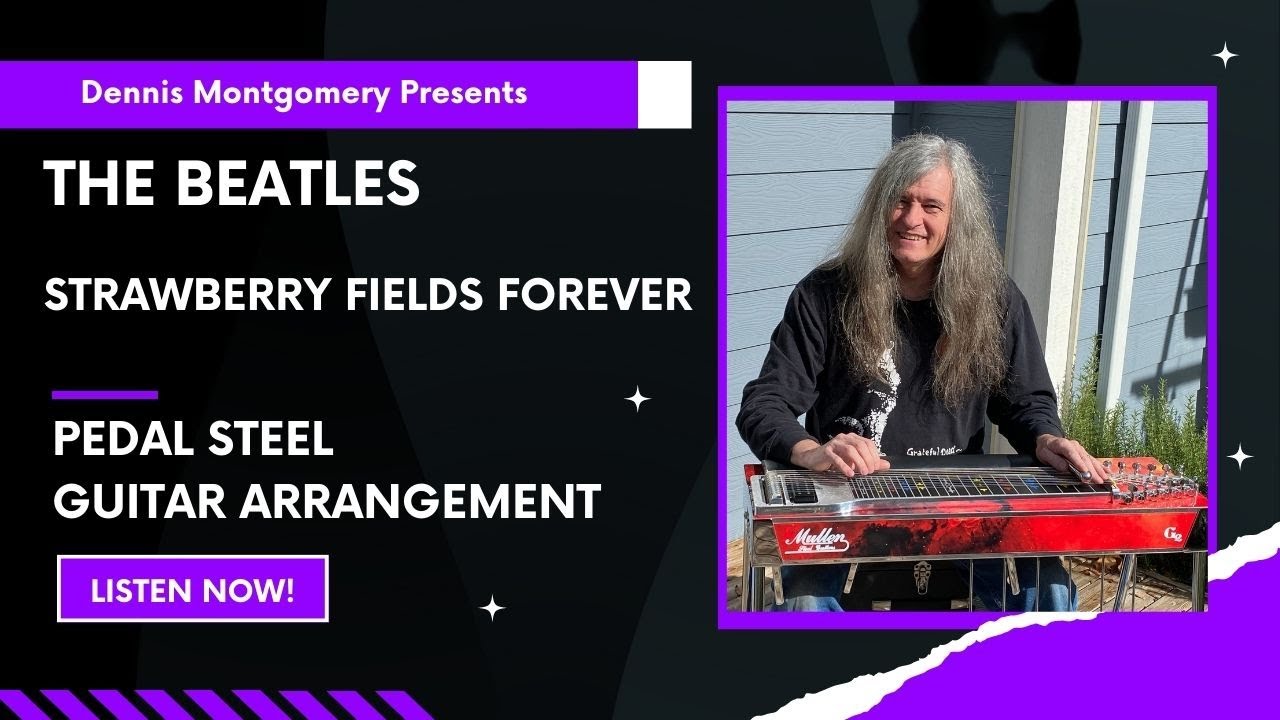 The Beatles Strawberry Fields Forever Pedal Steel Guitar Mullen G2