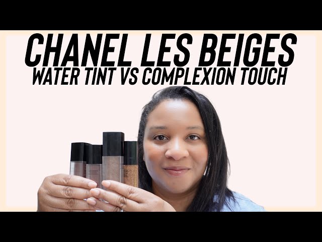 NEW CHANEL WATER FRESH COMPLEXION TOUCH FOUNDATION AND WATER FRESH BLUSH  DEMO REVIEW COMPARISONS 