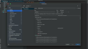 config xdebug with docker and phpstrom