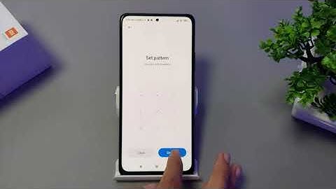 How to set pattern lock in redmi 10 prime | Redmi 10 prime me password kaise set kare