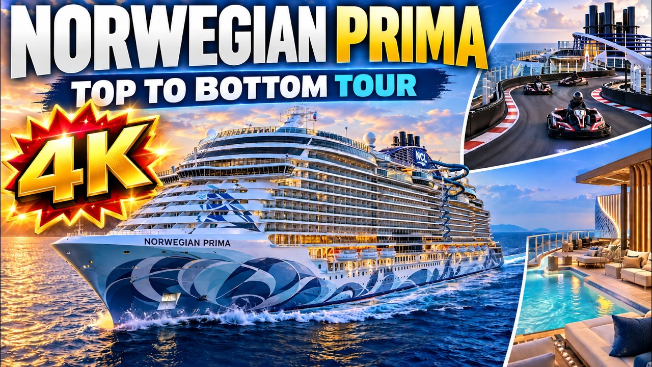 Norwegian Prima FULL Ship Tour 2026 🚢 | NCL Prima Top to Bottom!