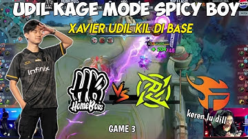 UDIL KAGE MODE SPICY BOY | MSC 2024 X EWC | BABAK SISTIM GUGUR | HOMEBOIS Vs NIP FLASH | GAME 3